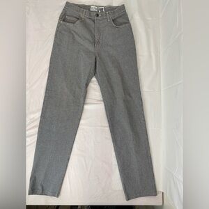 French Dressing Jeanswear Paris Black White Houndstooth Pants Women’s